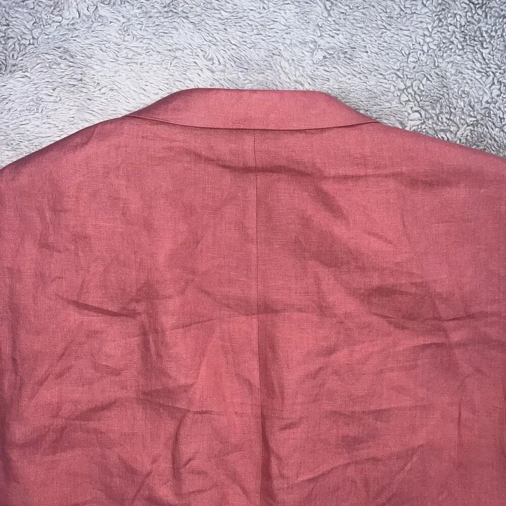 Lauren Ralph Lauren Men’s Lassiter Ultraflex Linen Blazer  50R Salmon Red NWOT